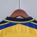 Parma 99/00 Home Yellow&Blue Soccer Jersey